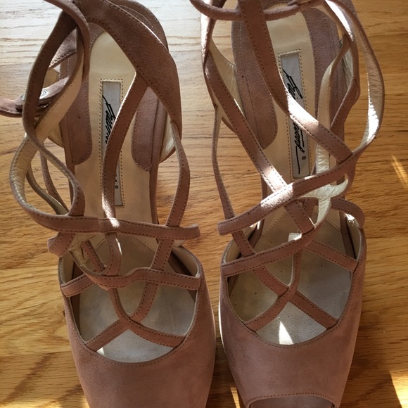 Brian Atwood Suede Heels - Picture 3 of 8